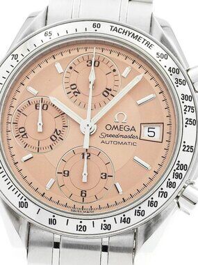 OMEGA Speedmaster 3513.60 Chronograph pink Dial Automatic Men's Watch